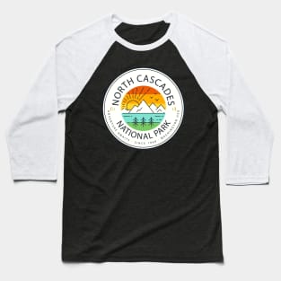 North Cascades National Park Baseball T-Shirt